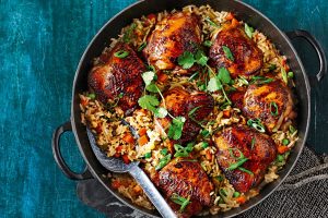 How to make one pot chicken and rice