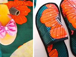 How to make DIY stylish sandals from old flip flops