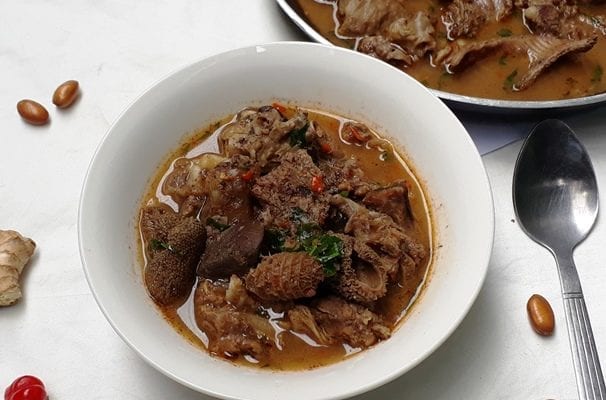 How to make assorted meat pepper soup at home